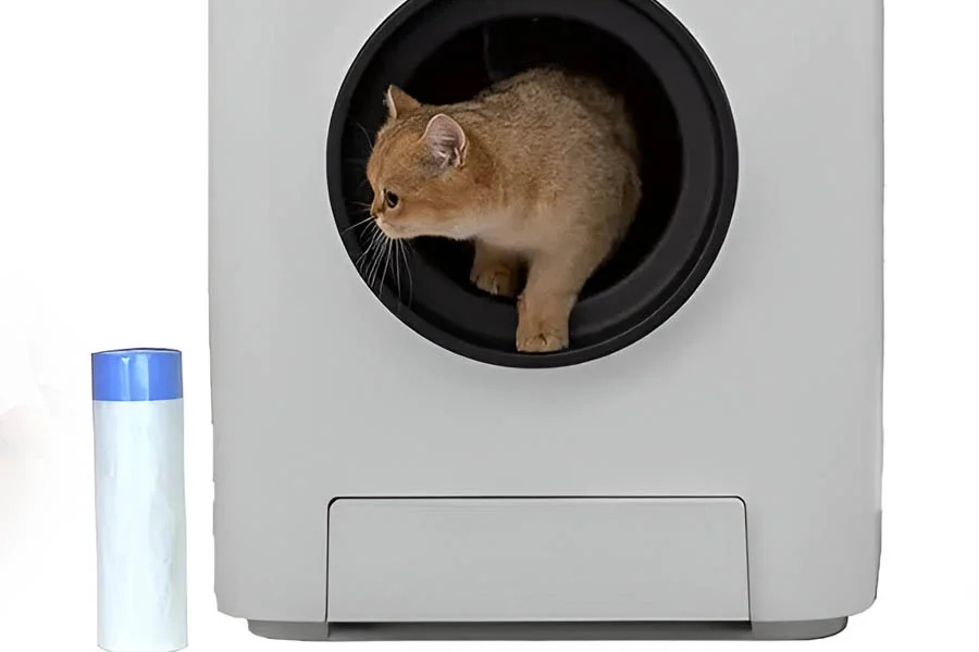 automatic kitty litter cleaner