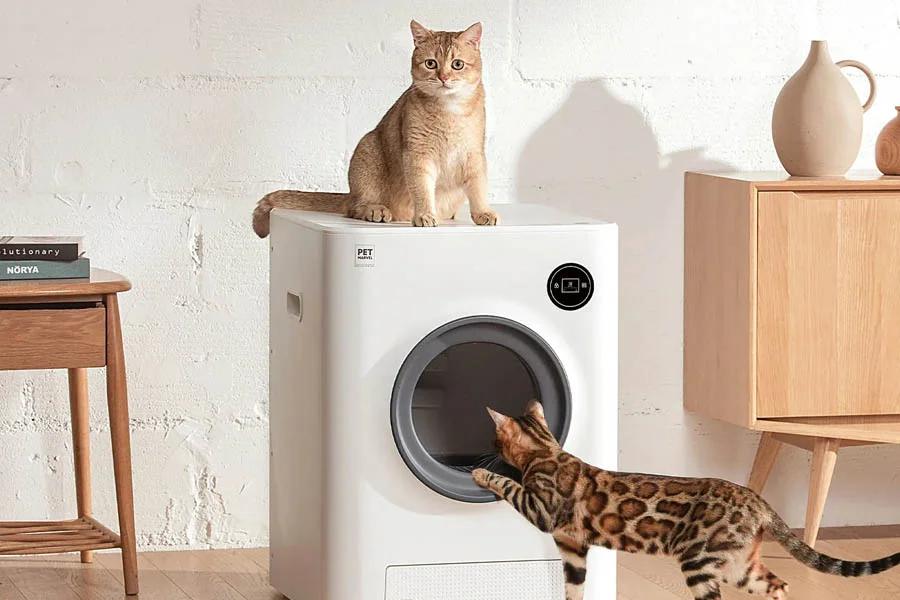 automatic kitty litter cleaner